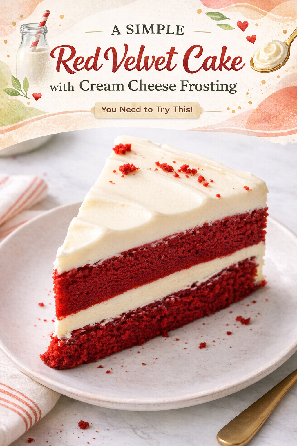 Velvet Dream Cream Cheese Cake