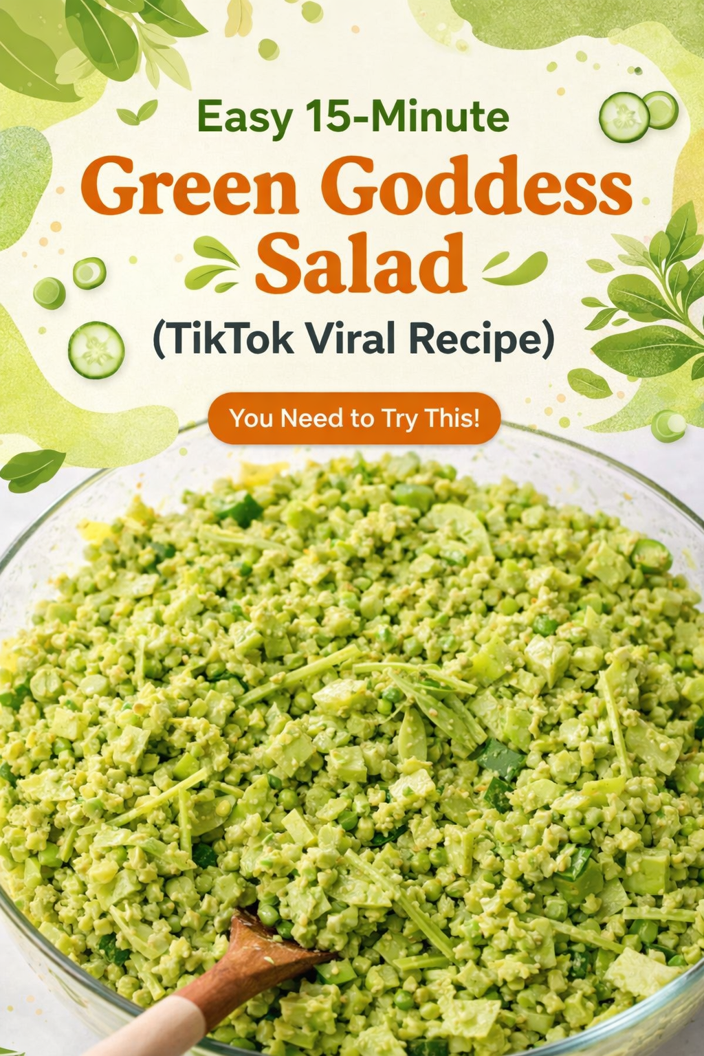 Viral Green Goddess Salad in 15 Minutes