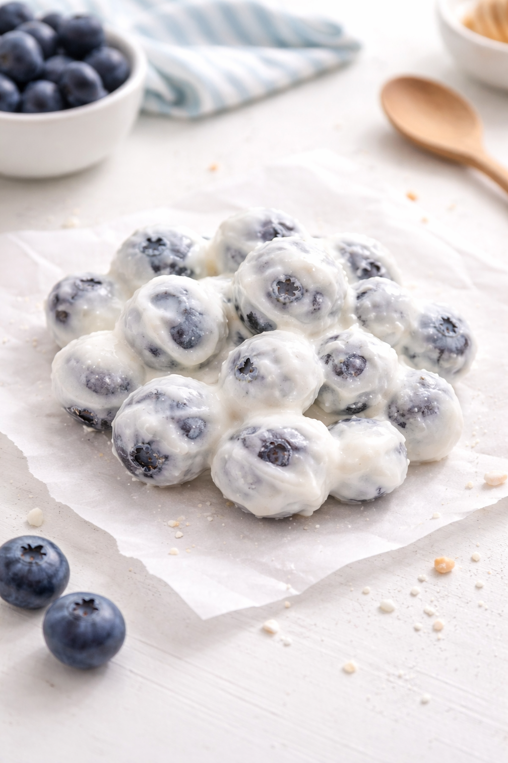 Yogurt Blueberry Bites for Kids