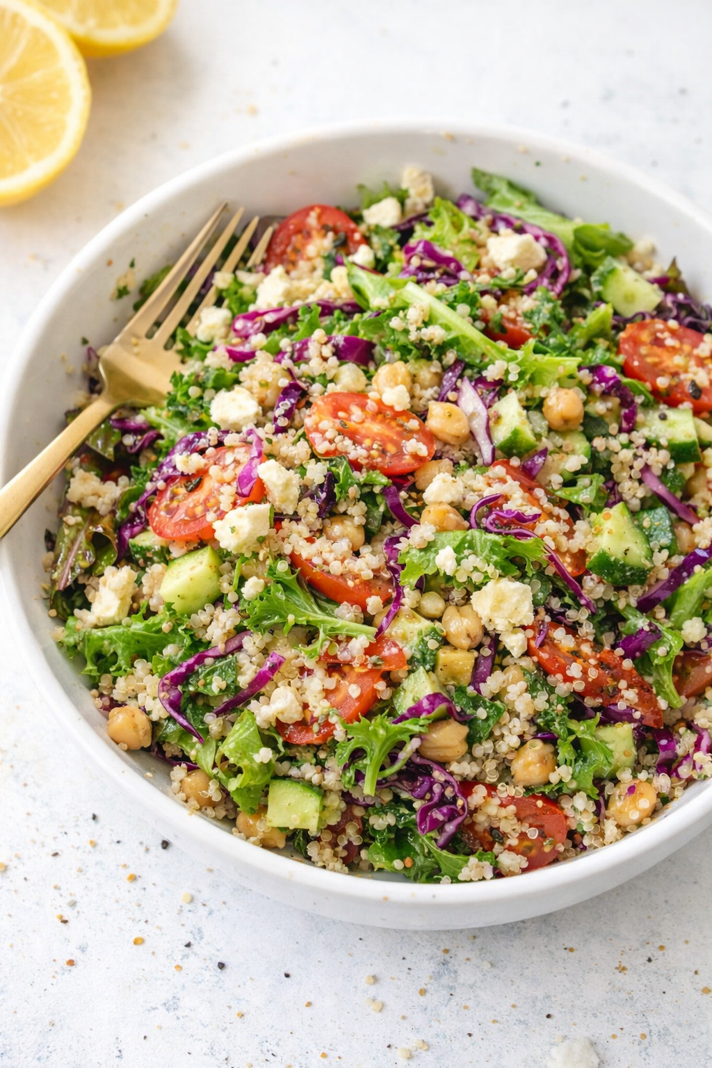 Zesty Lemon Quinoa Salad
