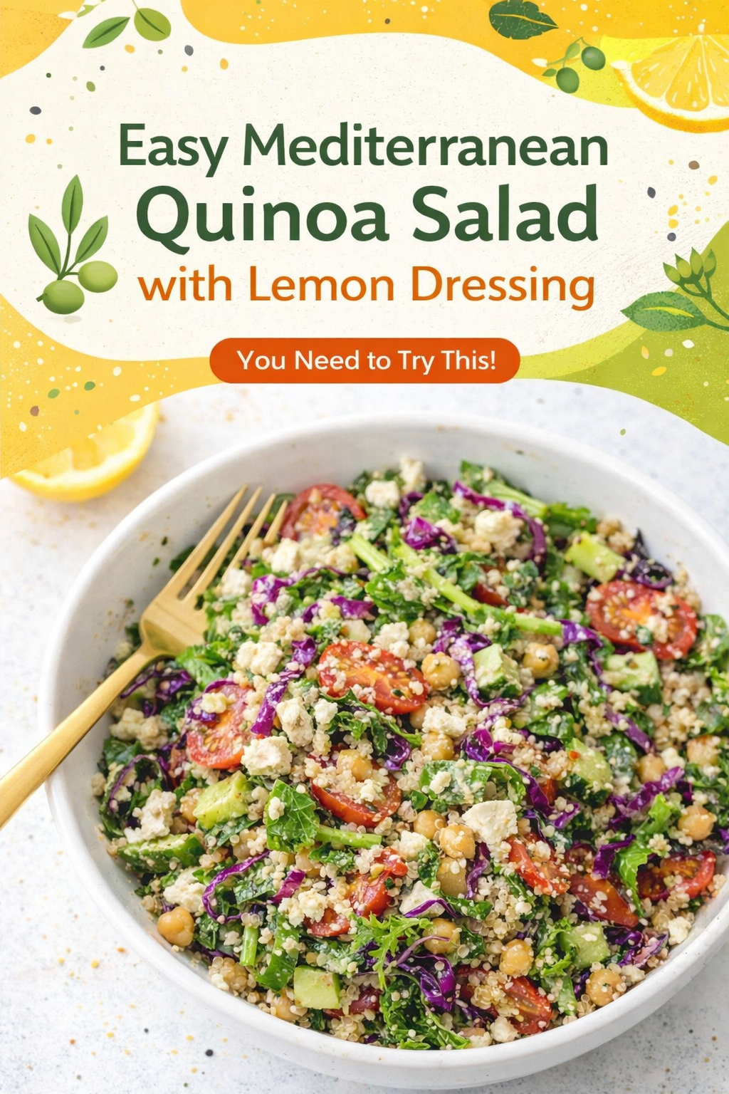 Zesty Lemon Quinoa Salad