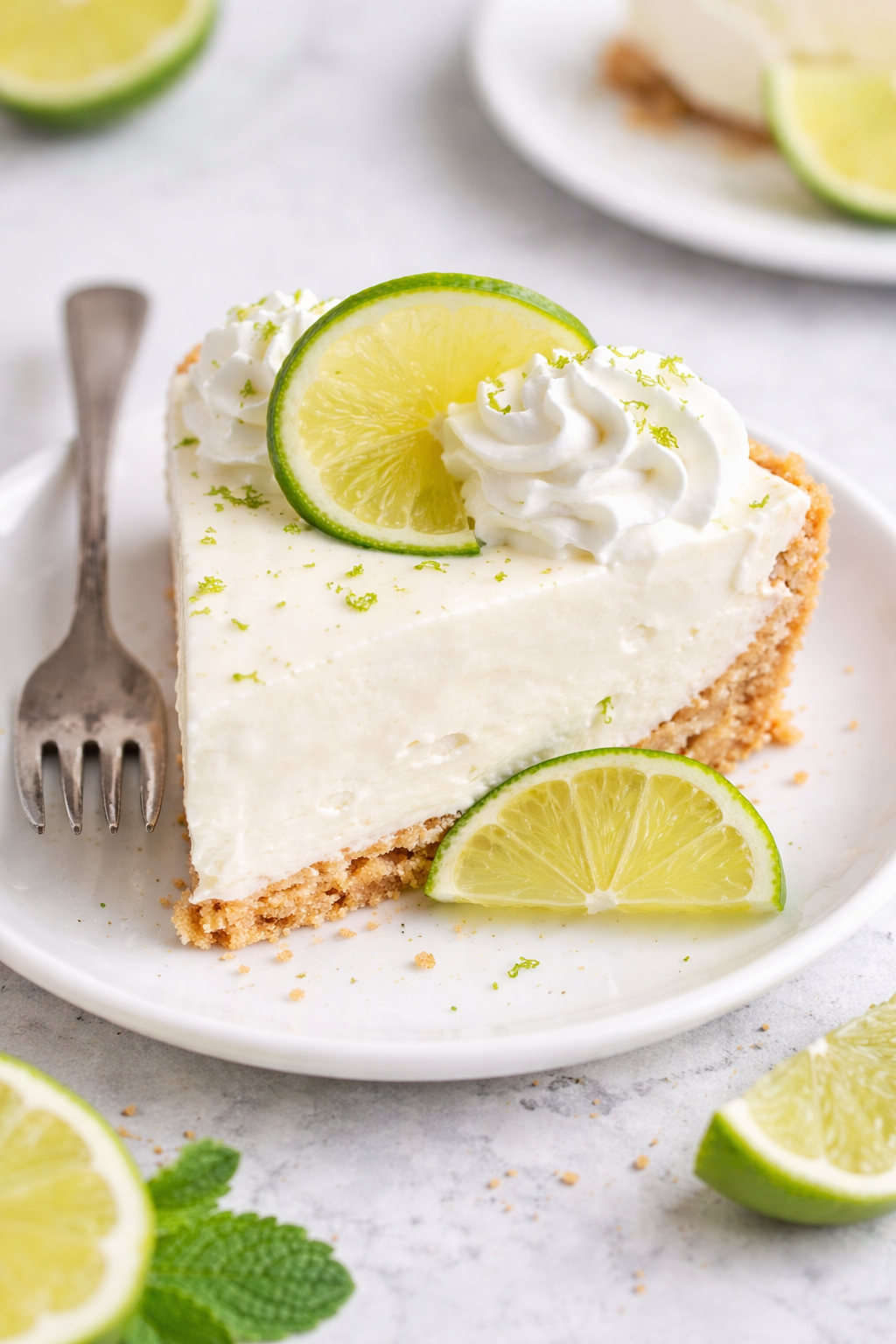 Zesty Lime Icebox Pie