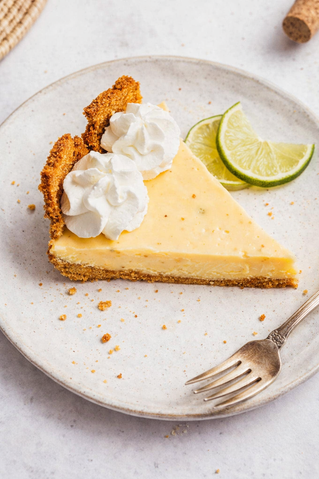Zesty Lime Pie in a Graham Crust