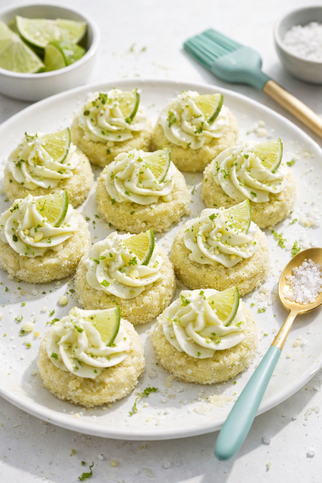Zesty Tequila Lime Cookie Bites