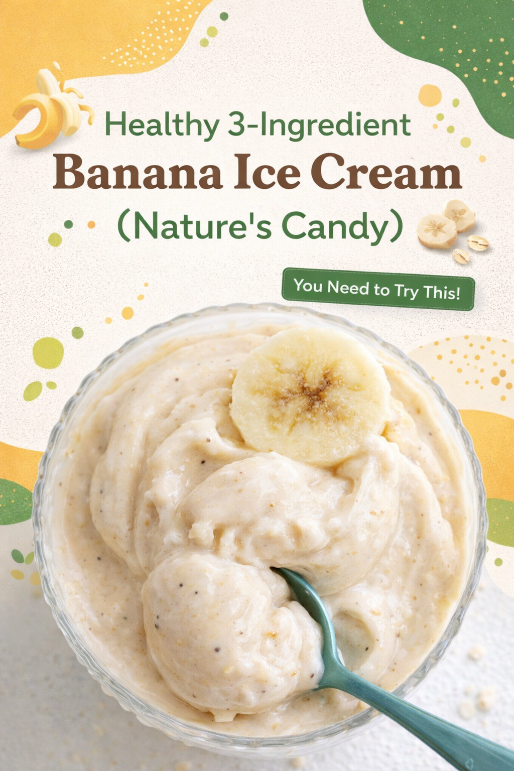 3 Ingredient Banana Ice Cream Nature Candy