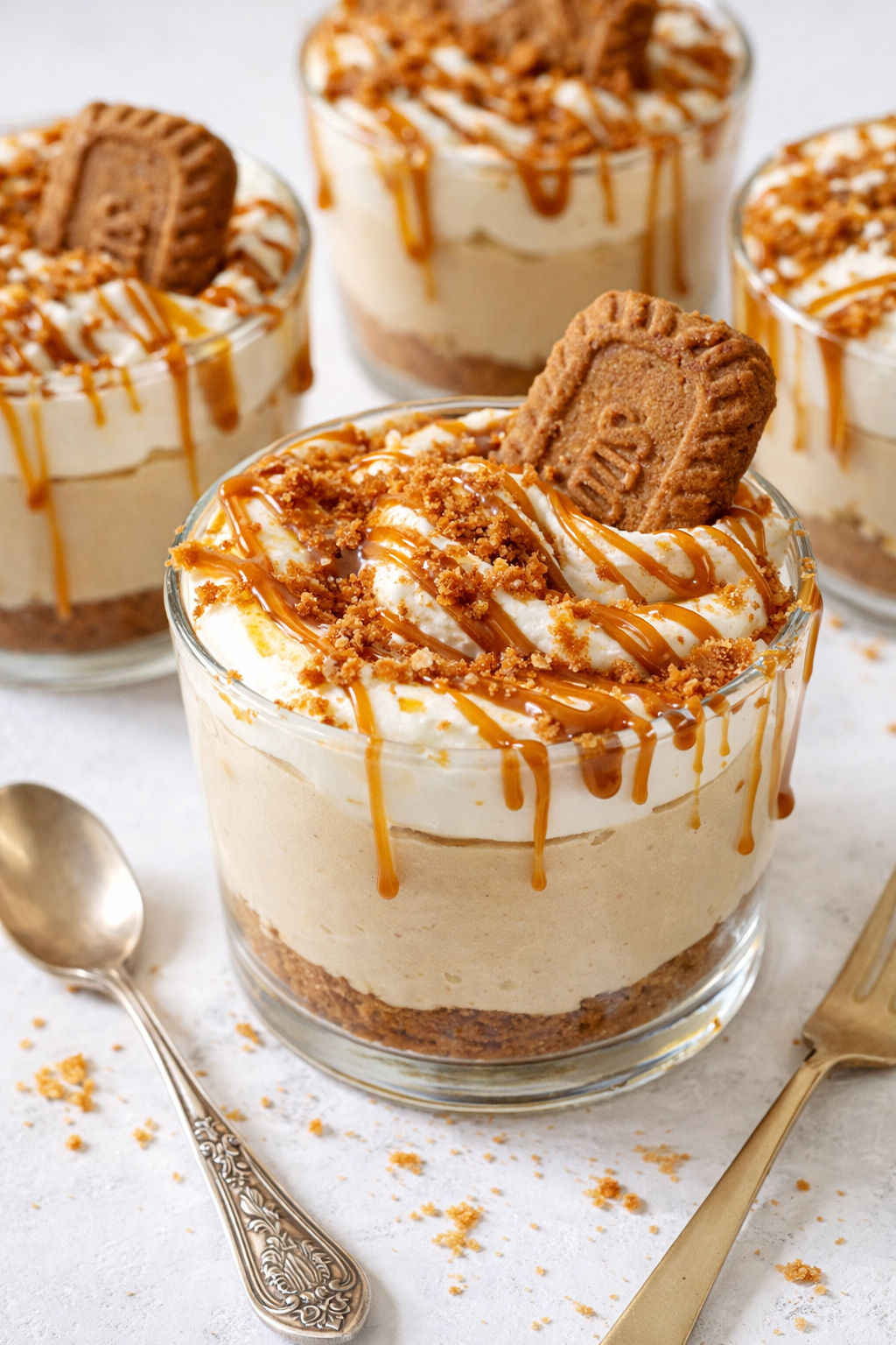 Biscoff No-Bake Cheesecake Bites