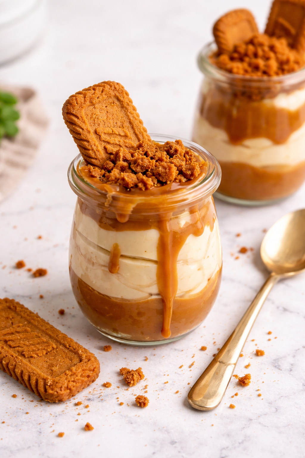 Biscoff No-Bake Cheesecake Bites