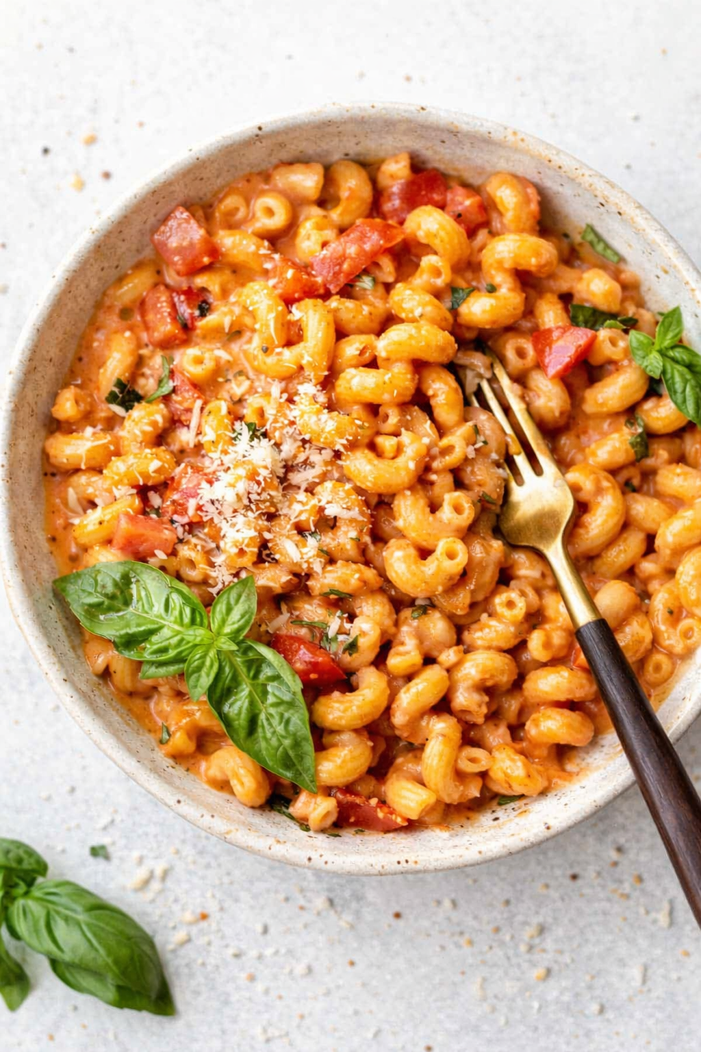 Creamy Tomato Basil One Pot Pasta