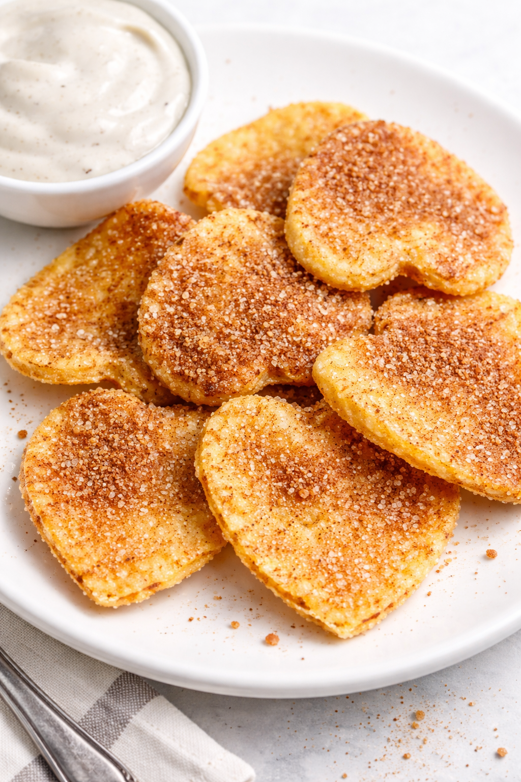 Crispy Cinnamon Sugar Tortilla Chips