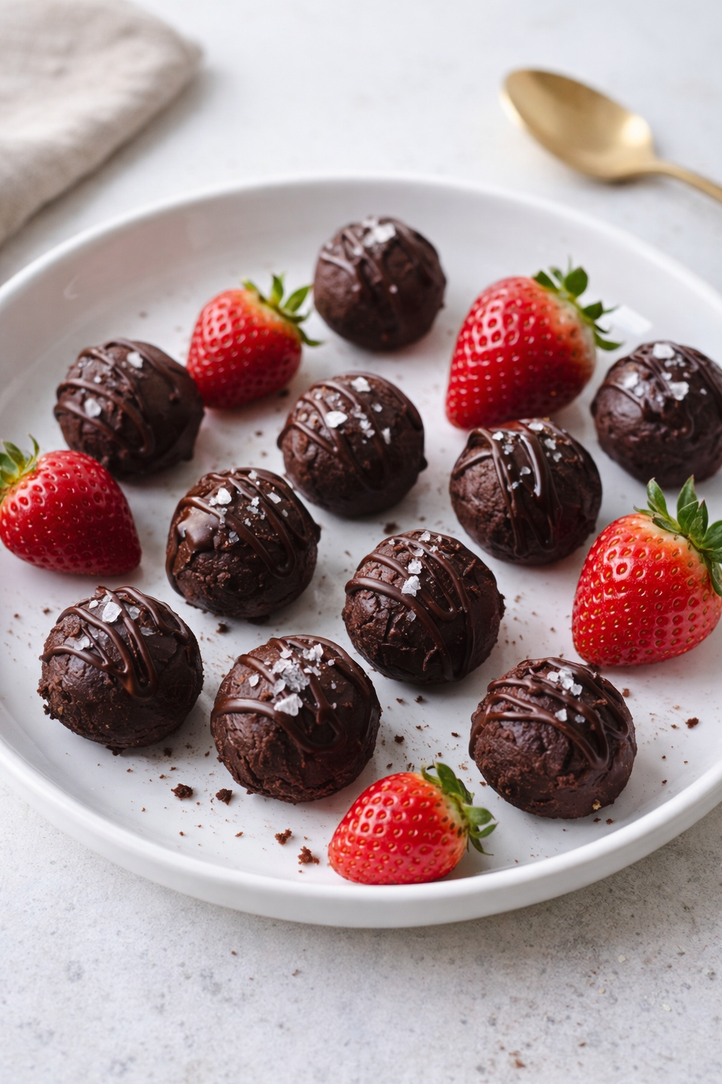 Dark Avocado Truffles Healthy Chocolate Bliss