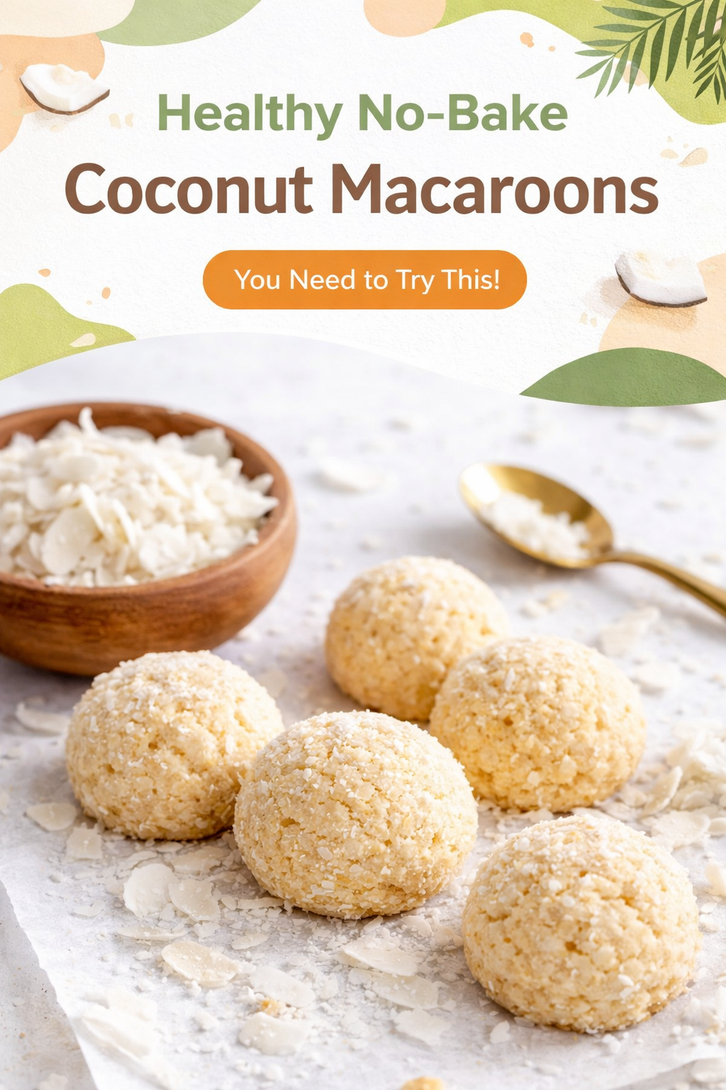 Easy No-Bake Coconut Bliss Bites