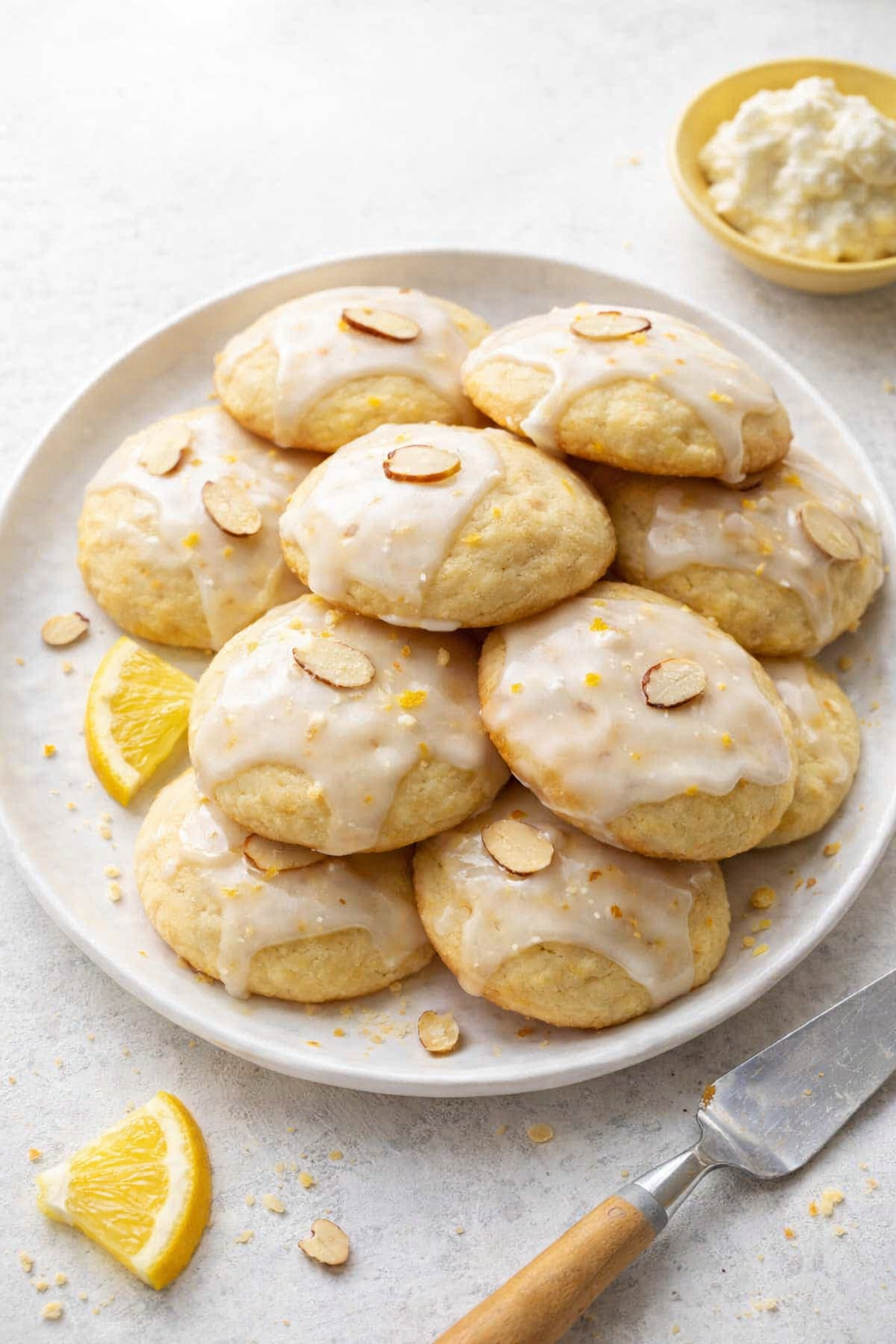 Lemon Ricotta Cookies in Fifteen Minutes