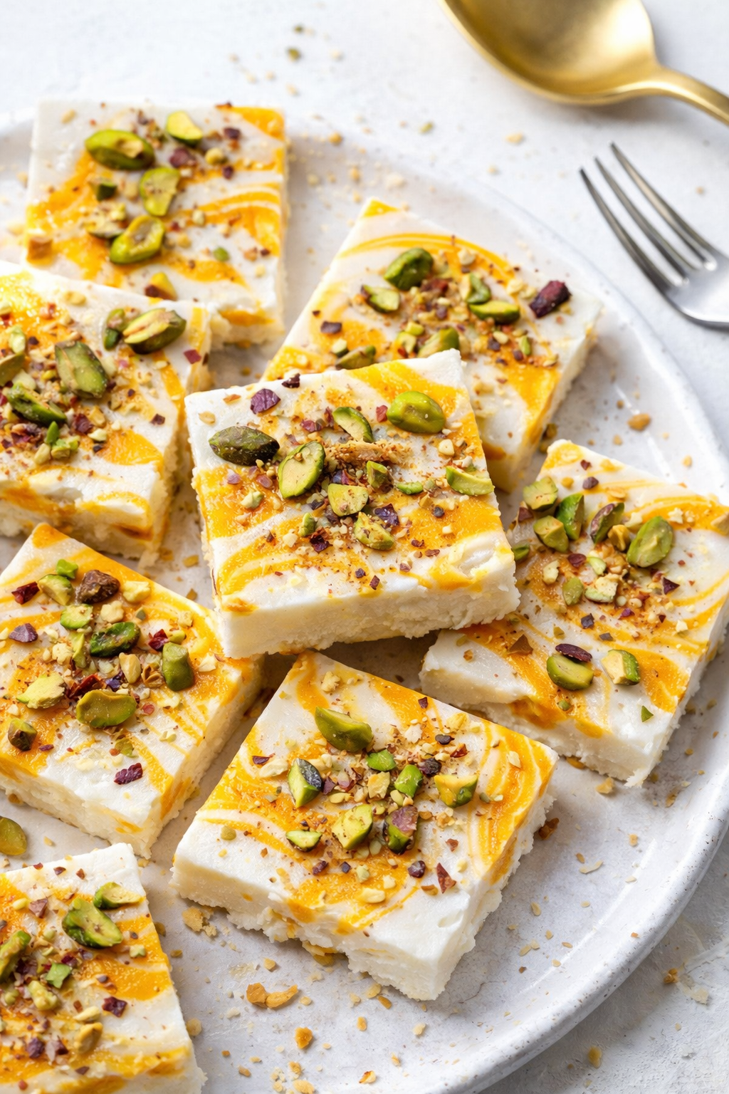 Mango Protein Frozen Yogurt Bark
