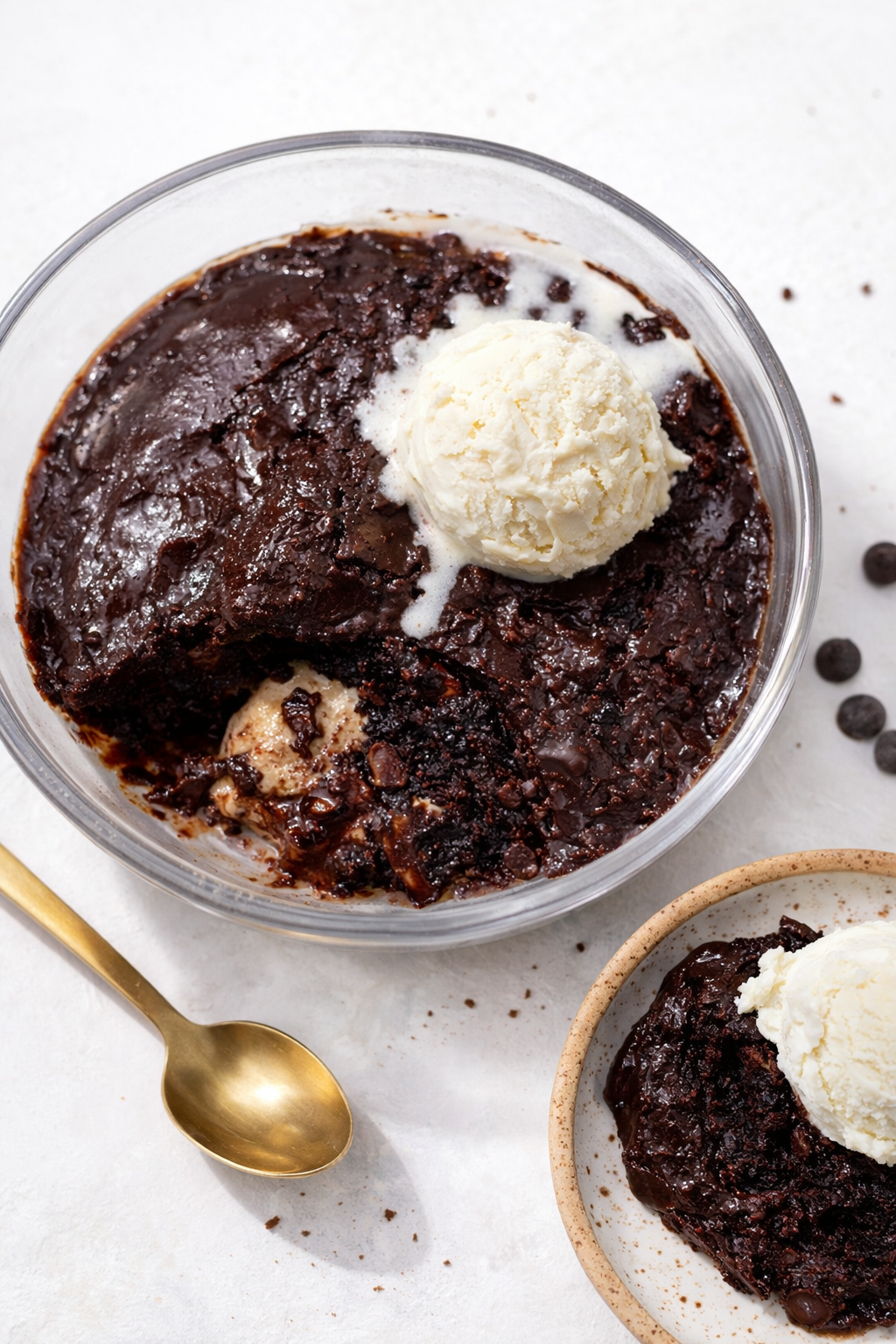 Microwave Brownies in Fifteen Minutes