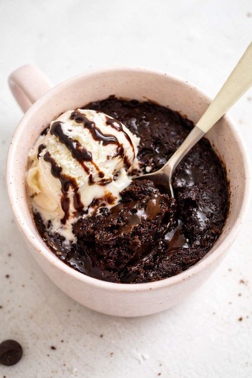 Microwave Fudge Brownies in 15 Minutes