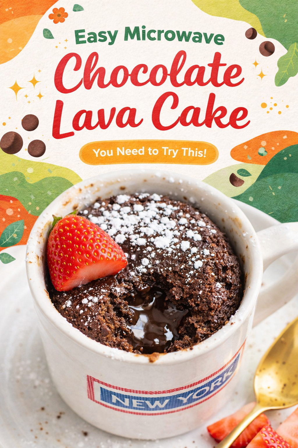 Molten Chocolate Mug Cake in Minutes