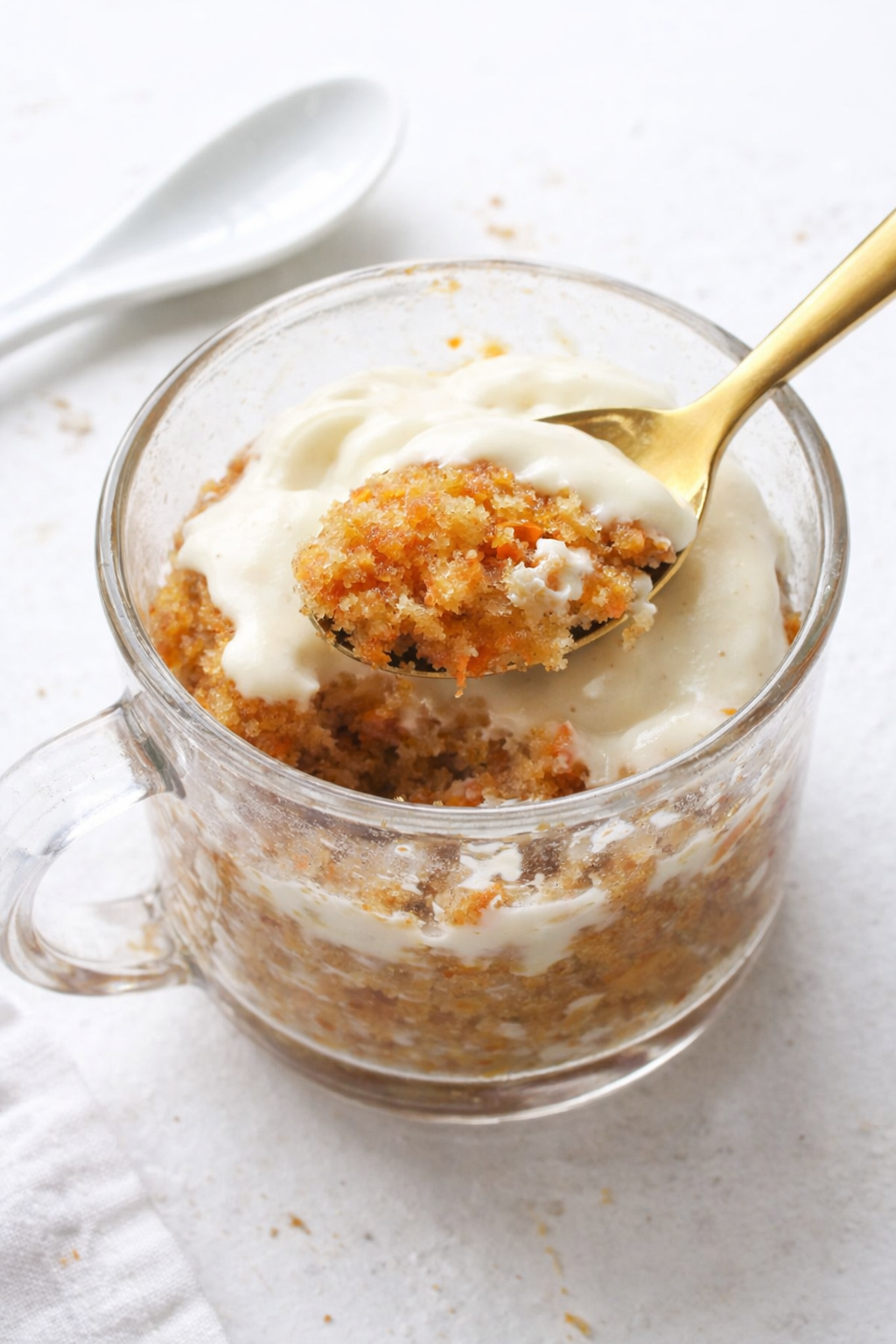 Mug Carrot Cake in Minutes