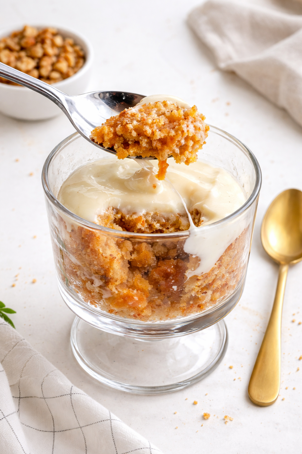 Mug-Sized Carrot Cake in Minutes