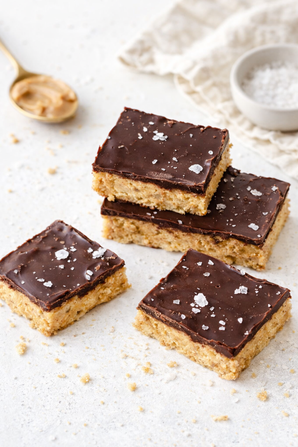 No-Bake Chocolate Peanut Butter Squares