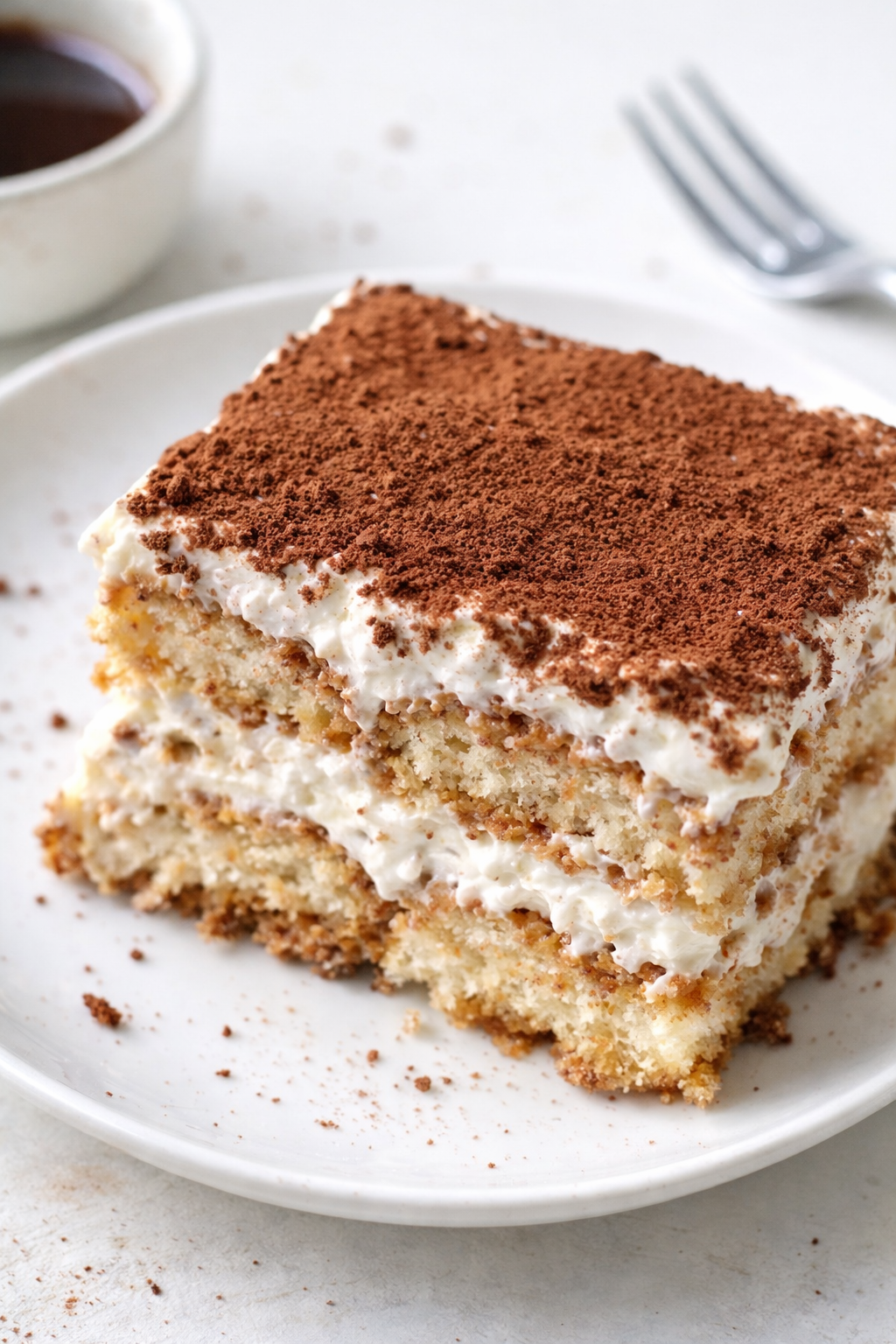 Protein-Packed Tiramisu with Cottage Cheese