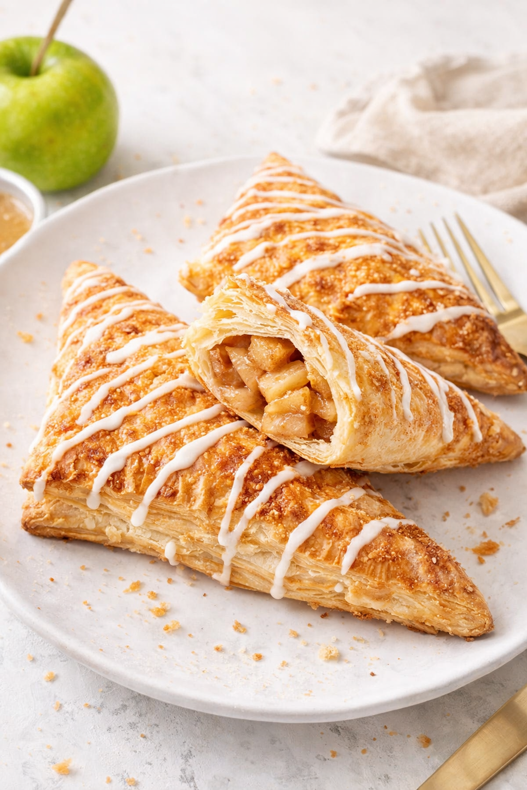 Quick Apple Turnovers in Fifteen Minutes