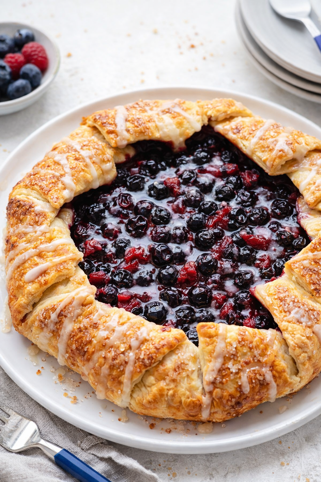 Quick Berry Galette in Fifteen Minutes