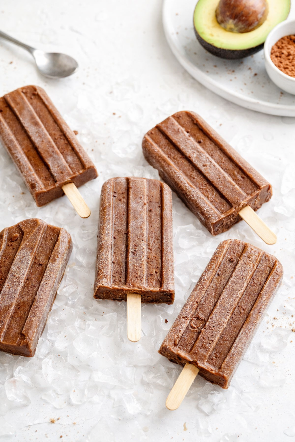 Quick Chocolate Avocado Frozen Treats