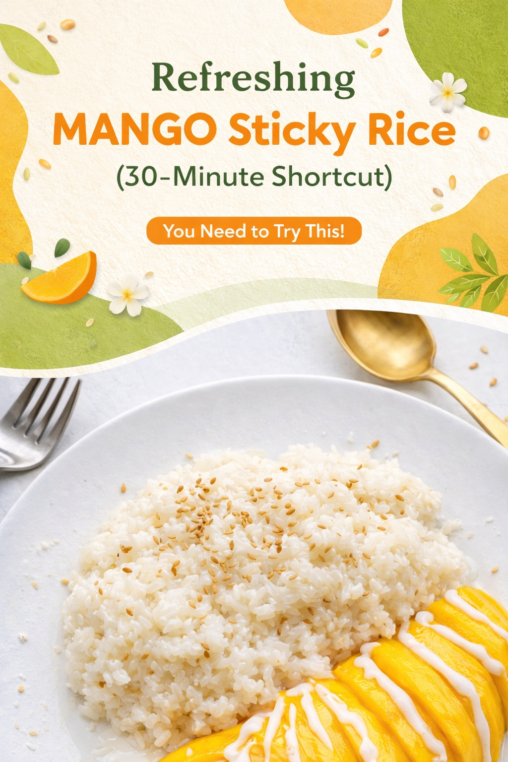 Quick Mango Sticky Rice in 30 Minutes