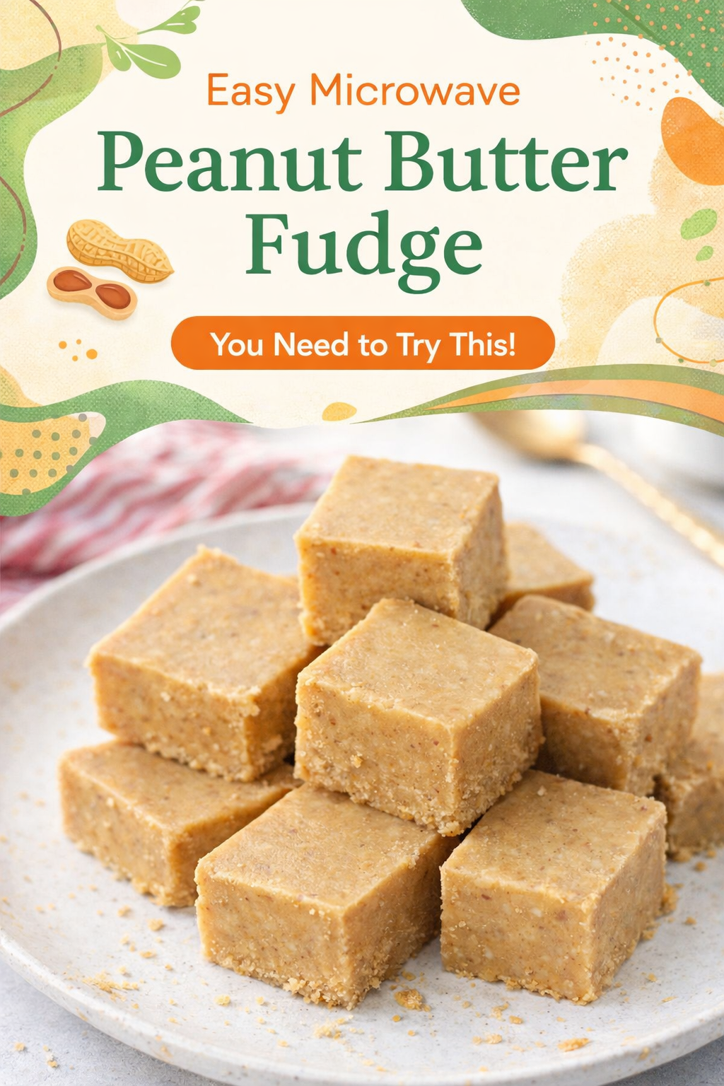 Quick Microwave Peanut Butter Fudge