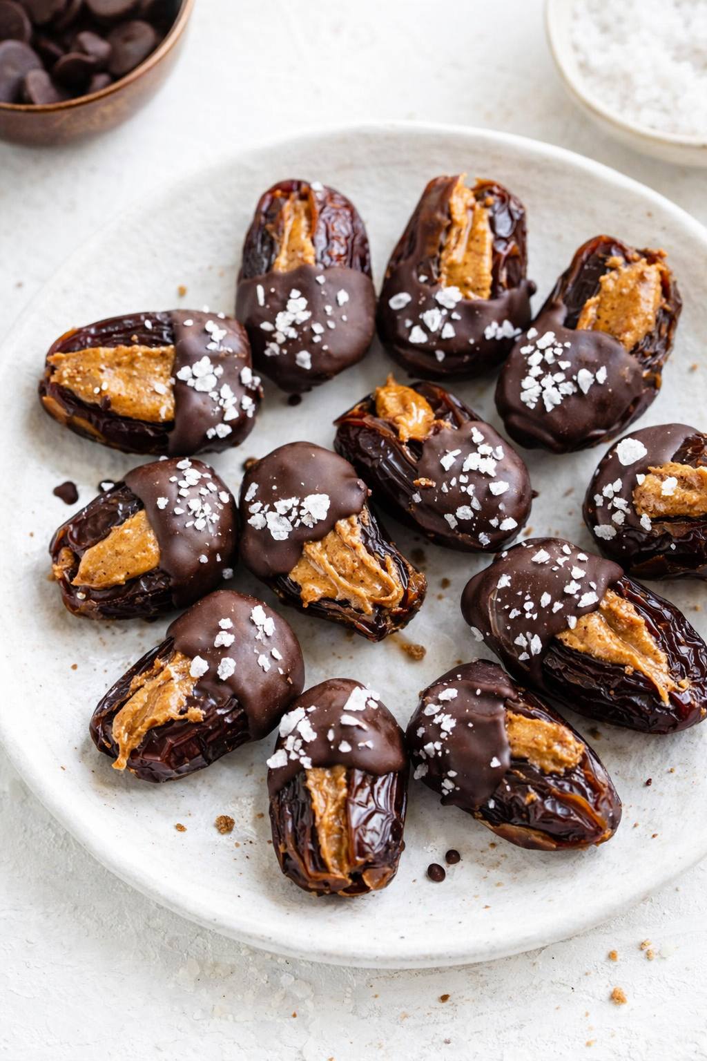 Sea Salt Chocolate Date Bites