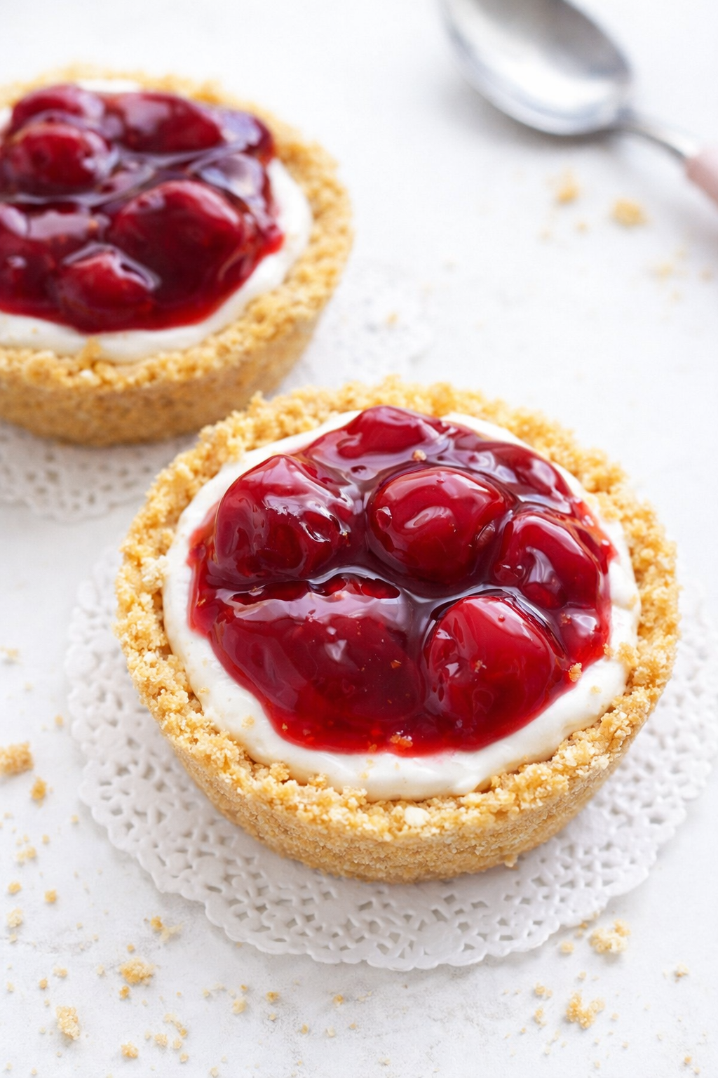 Simple Cherry Cheesecake Tart Recipe