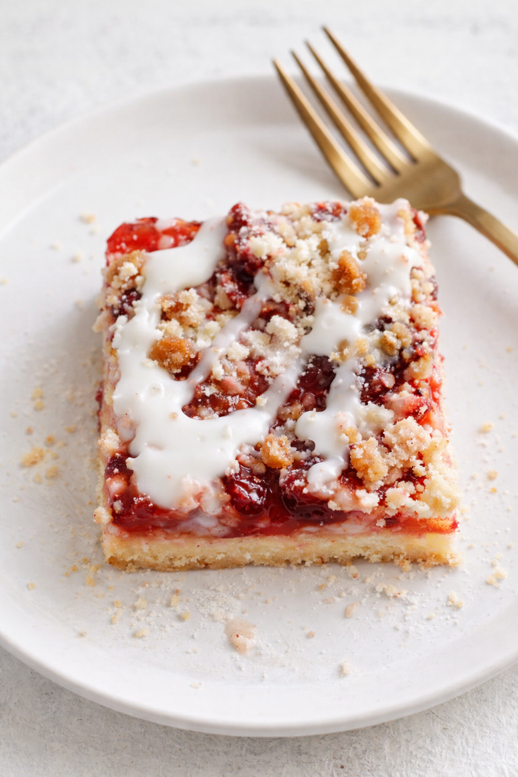 Simple Cherry Pie Bars with Buttery Crust