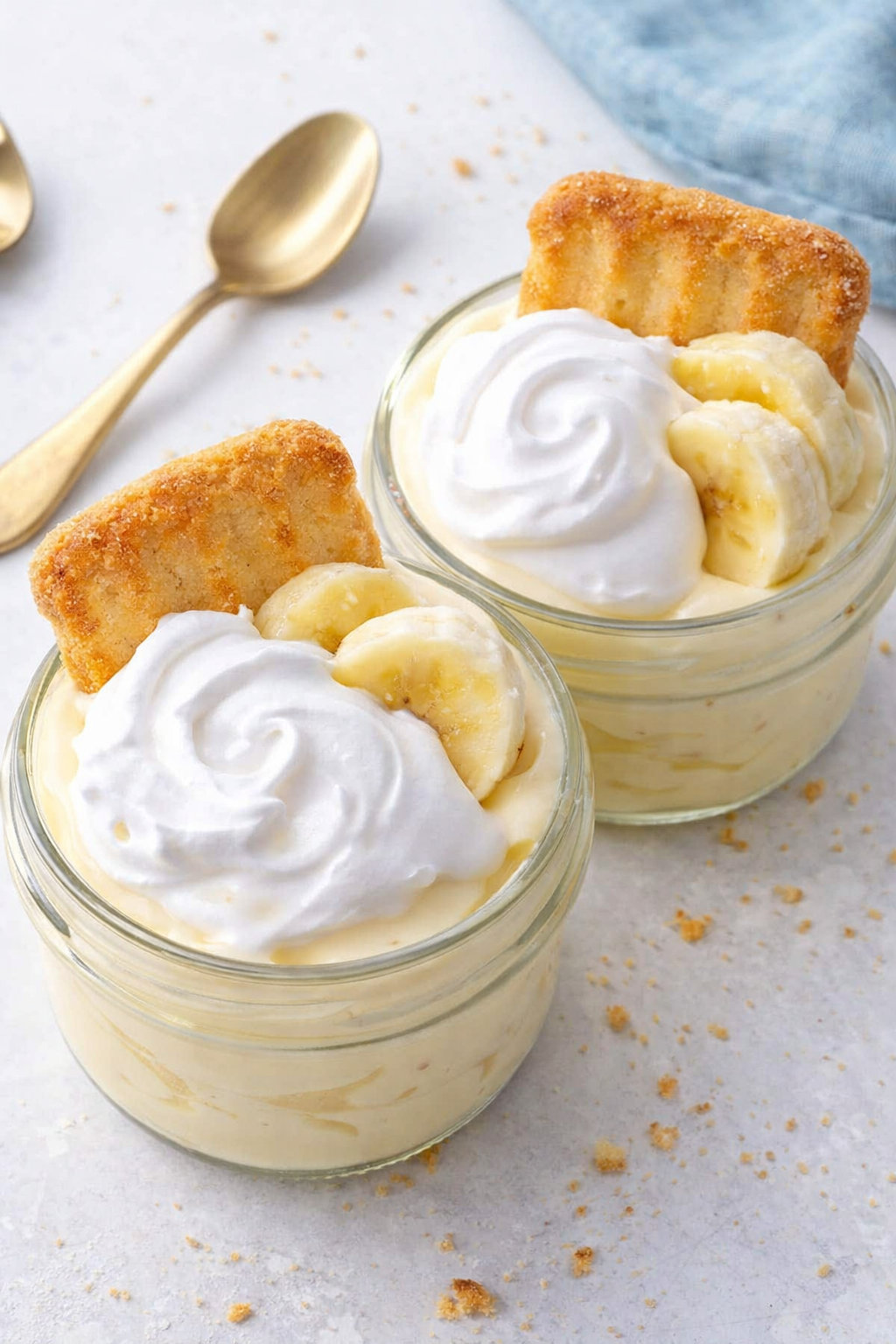 Simple No-Bake Banana Pudding Cups