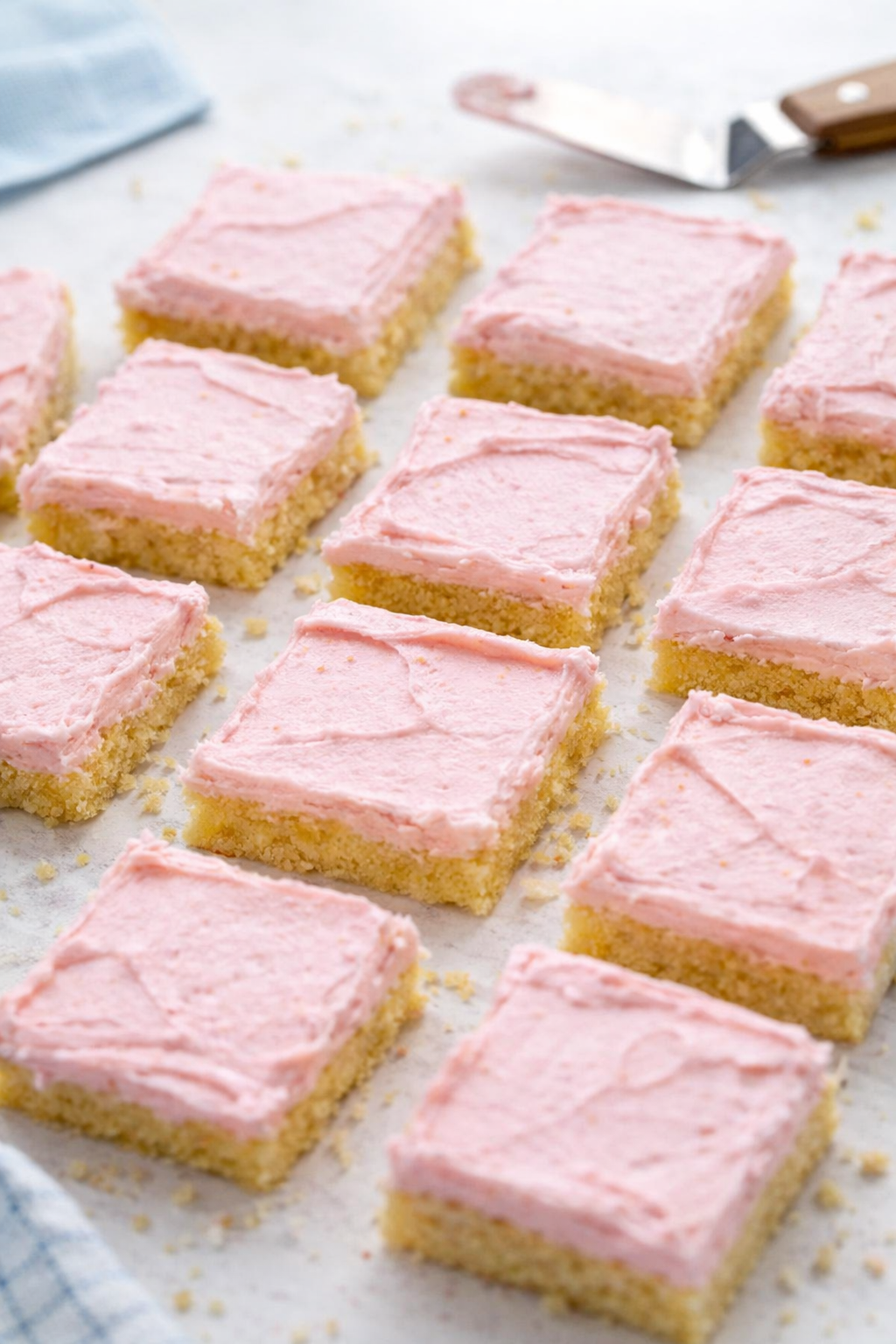 Simple Sugar Cookie Bars on a Sheet Pan