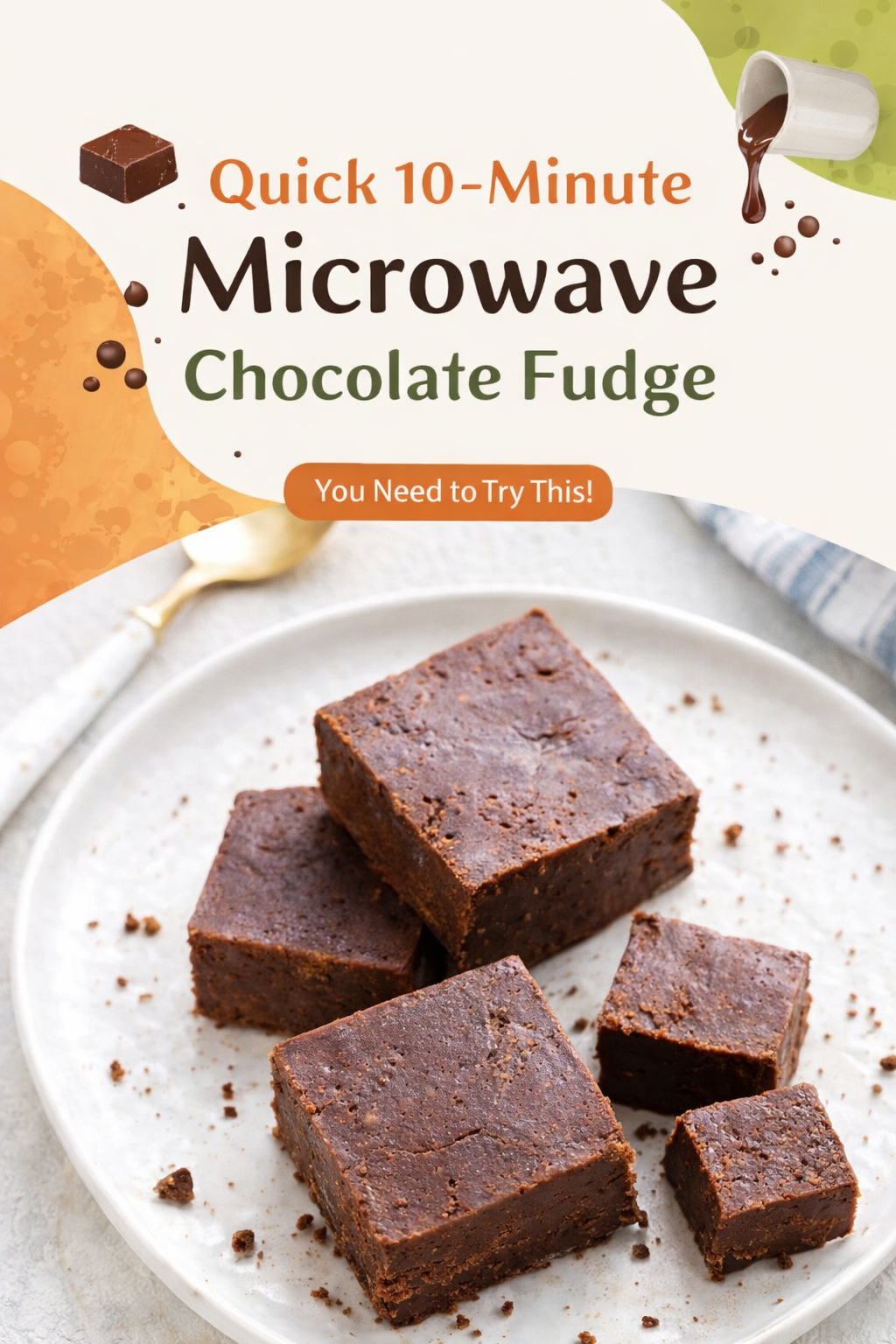 Speedy Microwave Chocolate Fudge Recipe