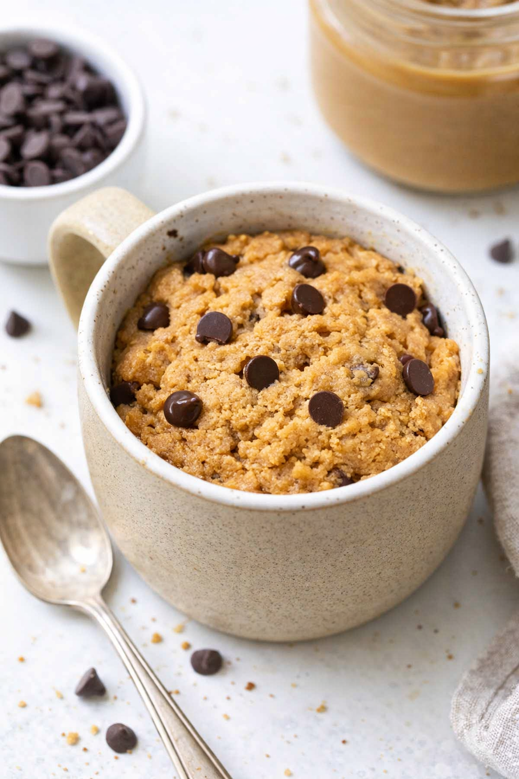 Speedy Microwave Peanut Butter Cake Recipe