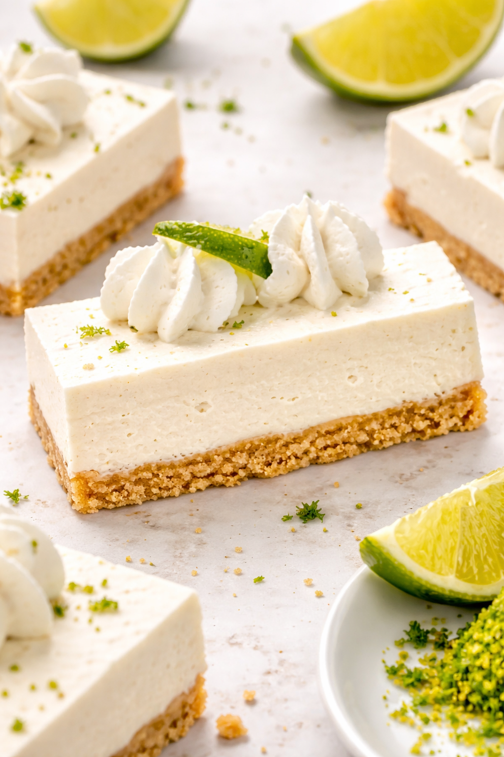 Tangy Lime No-Bake Dessert Squares