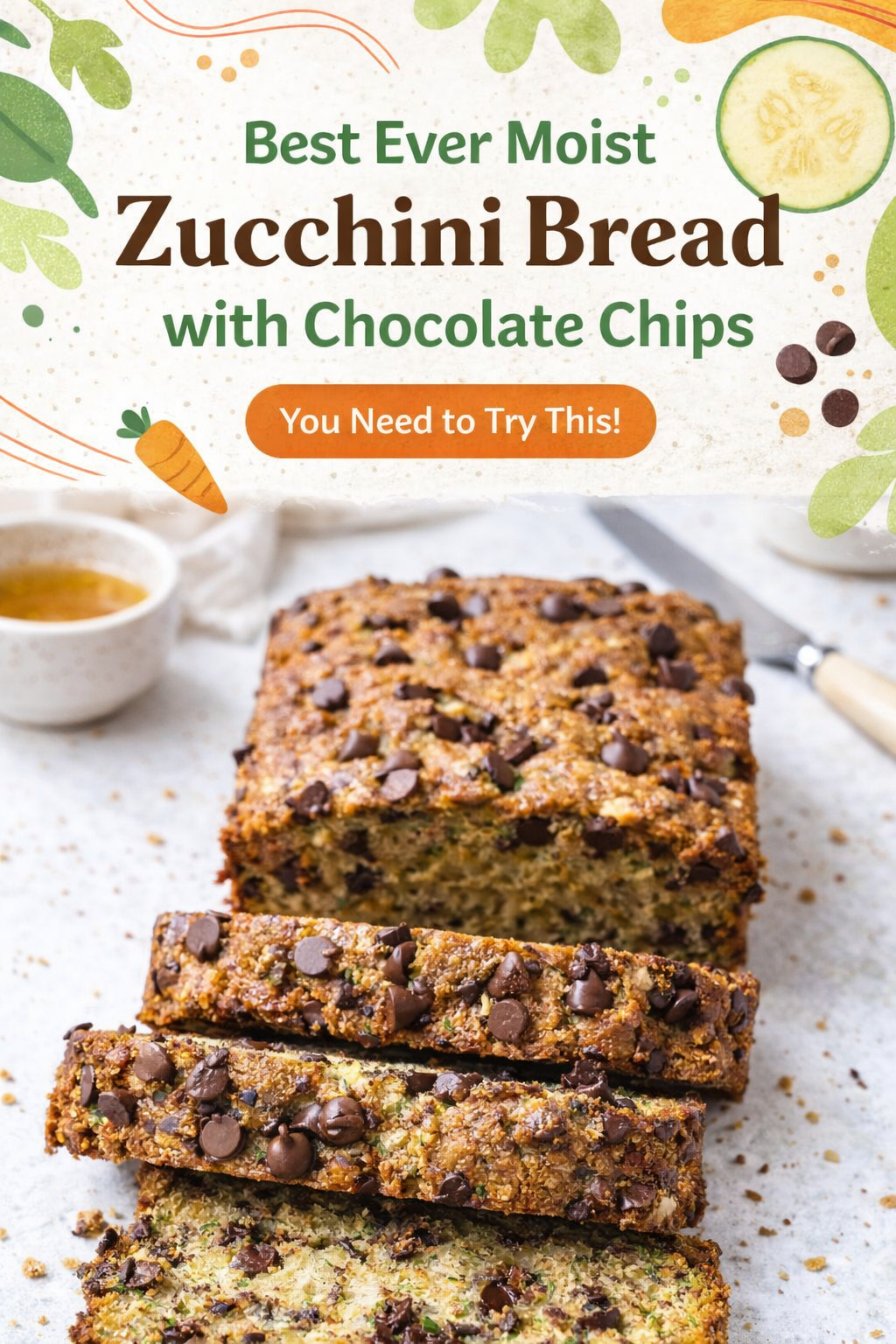 Ultimate Chocolate Chip Zucchini Bread Recipe