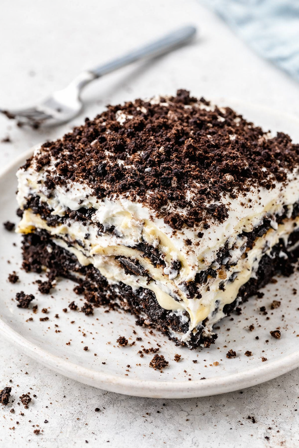 Ultimate No-Bake Oreo Dessert Lasagna