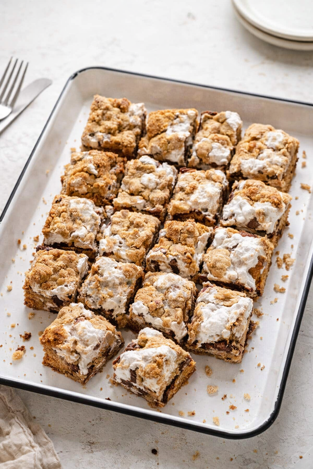 Ultimate No Campfire S'mores Cookie Bars