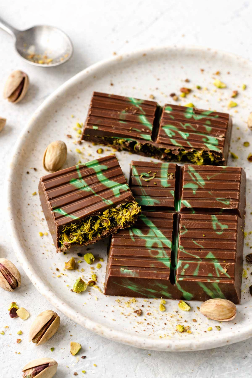Viral Dubai Chocolate Pistachio Kataifi Bark