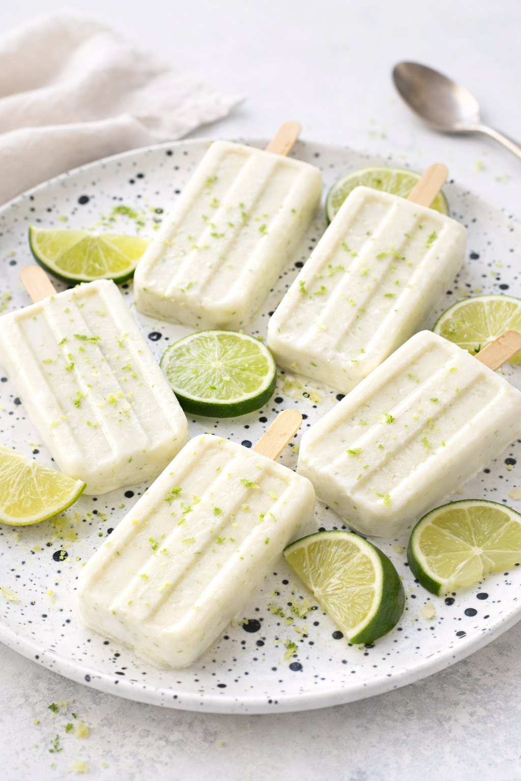 Zesty Lime Coconut Frozen Treats