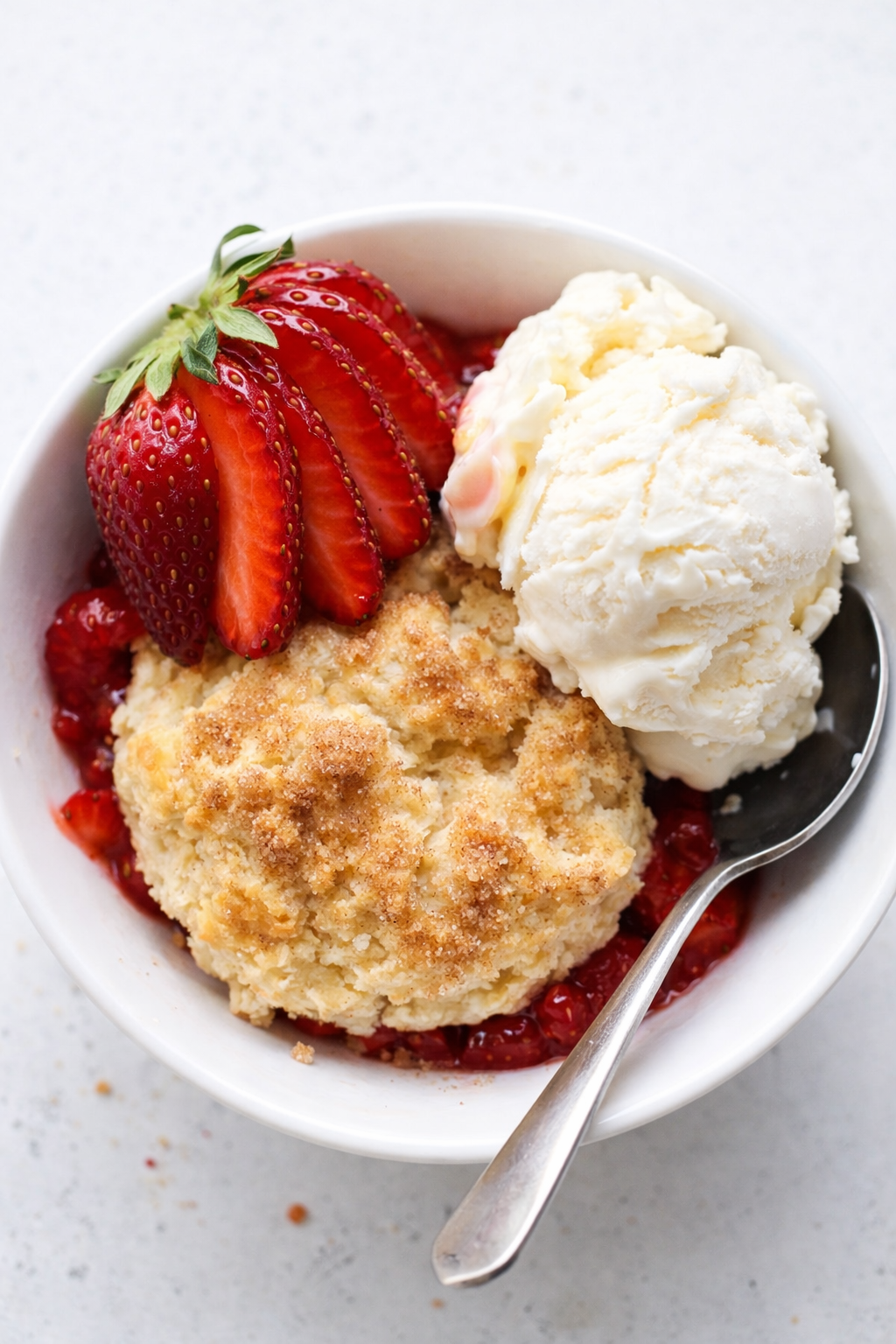 15 Minute Strawberry Shortcake Biscuit Recipe