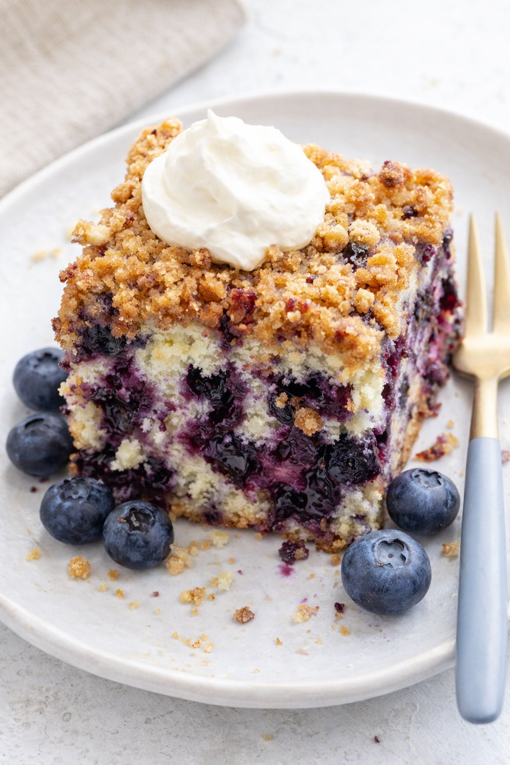 Blueberry Streusel Buckle Classic Dessert