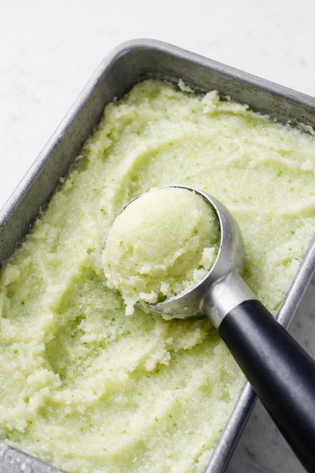 Chilled Honeydew Lime Sorbet Recipe