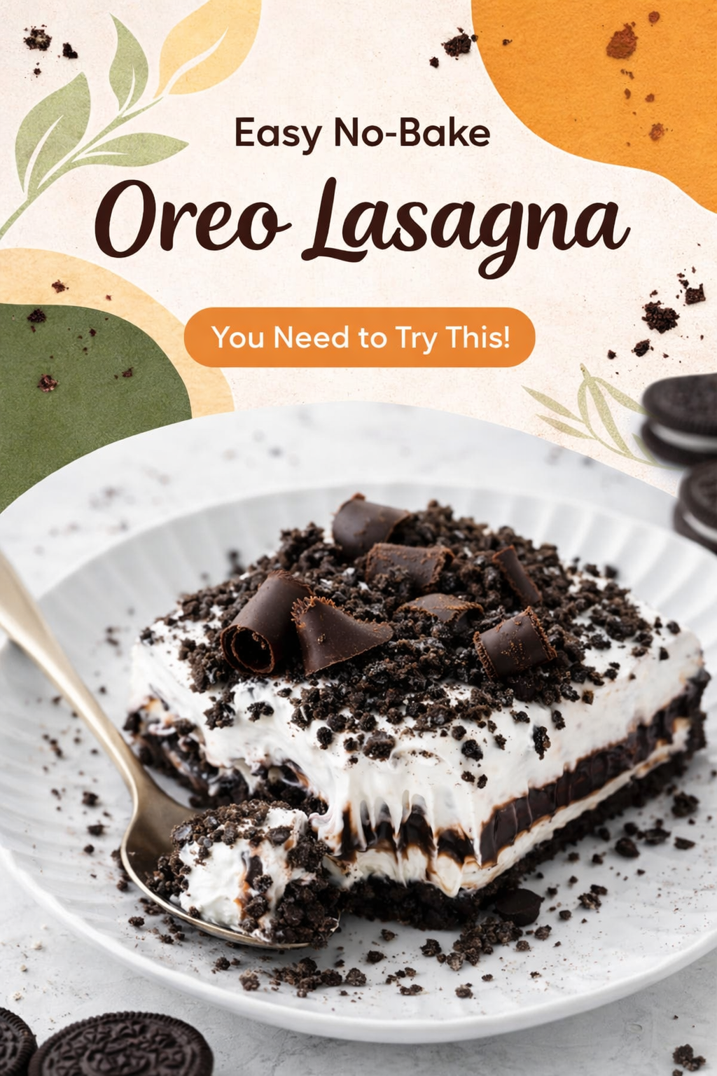 Chilled Oreo Layered Dessert Recipe
