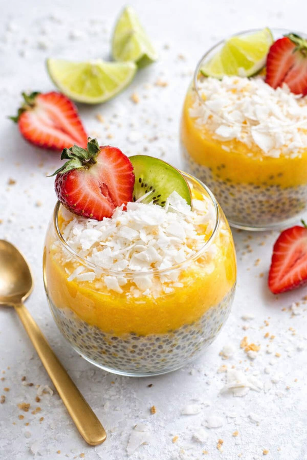 Coconut Mango Chia Pudding Delight