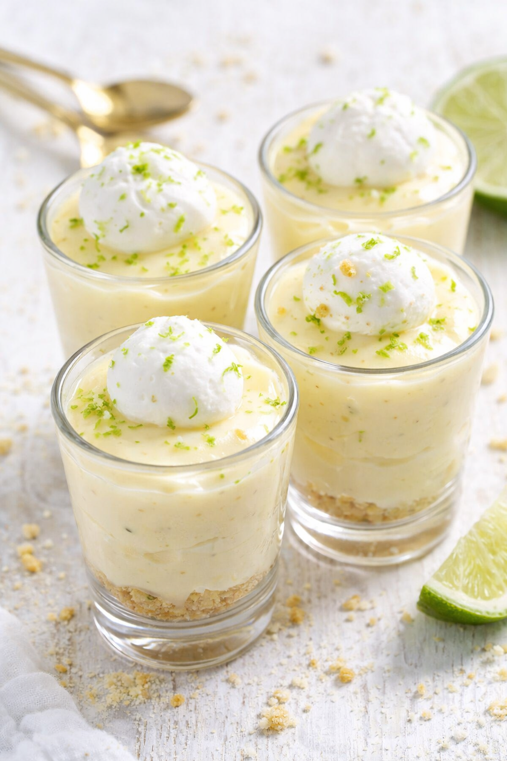 Easy No-Bake Key Lime Pie Shooters