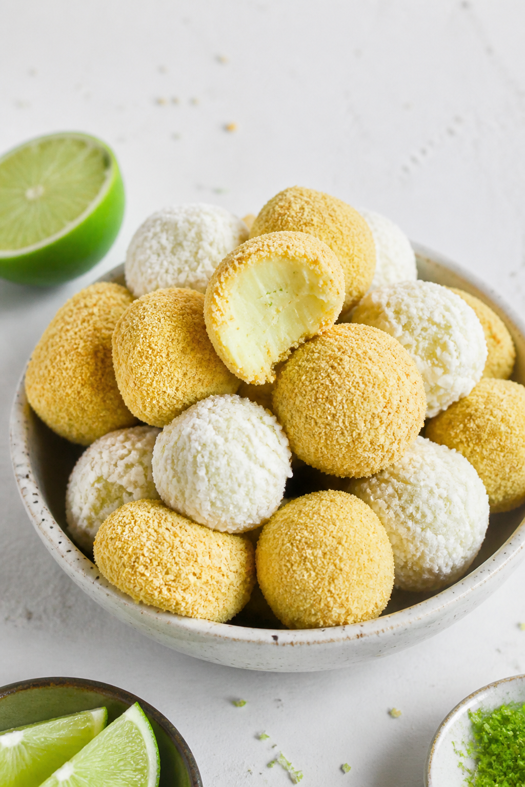 Easy No-Bake Key Lime Truffles