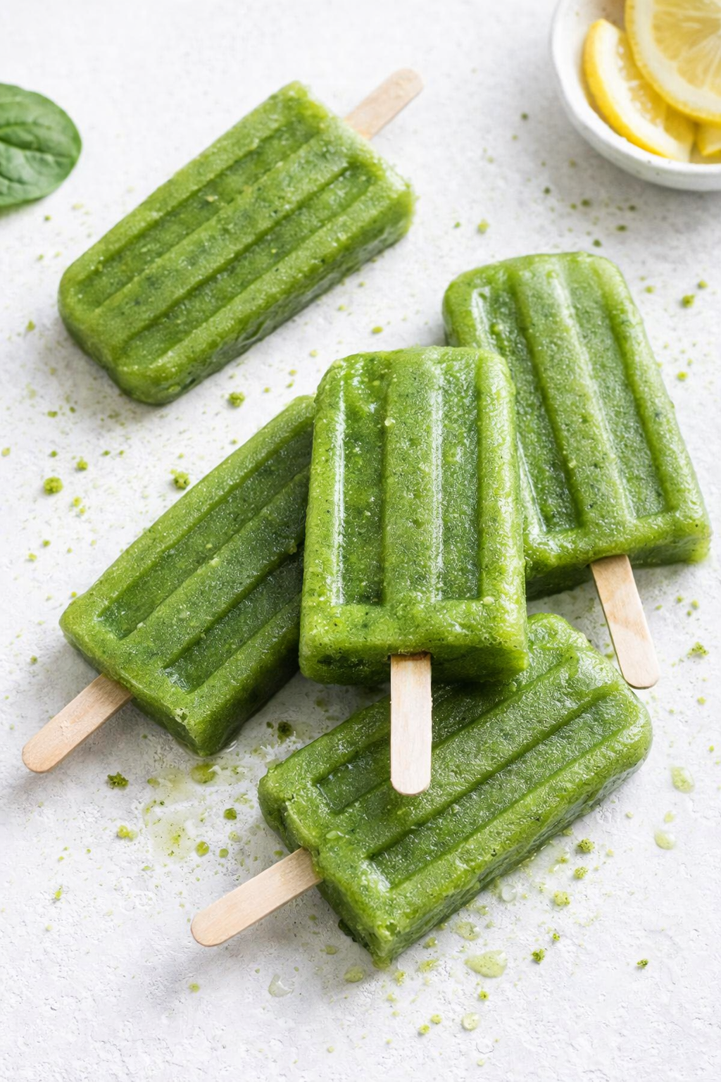 Green Detox Smoothie Popsicle Refresh